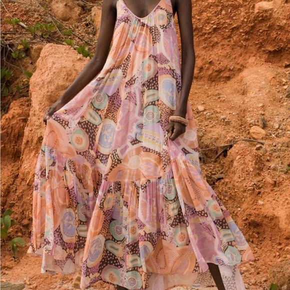 Spell Maleisha Moo Strappy Maxi Dress - Picture 2 of 12